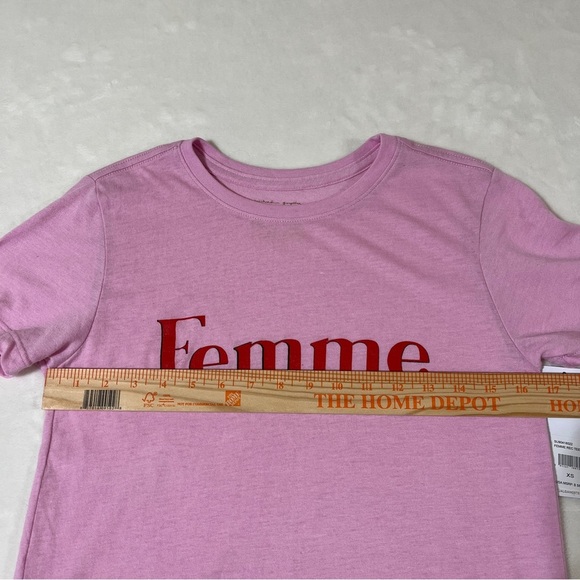 SPIRITUAL GANGSTER Womens FEMME Short Sleeve Tshirt Pink Size X-Small - Picture 7 of 8